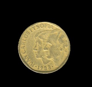 Moneda 500 Pesetas 1988 Juan Carlos I y Sofía