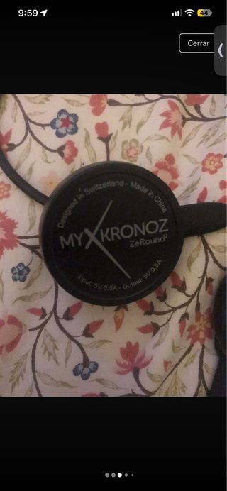 Smartwatch MyKronoz ZeRound 2 Negro + Cargador
