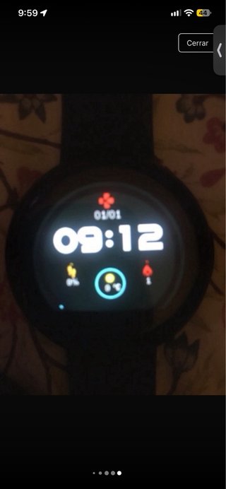 Smartwatch MyKronoz ZeRound 2 Negro + Cargador