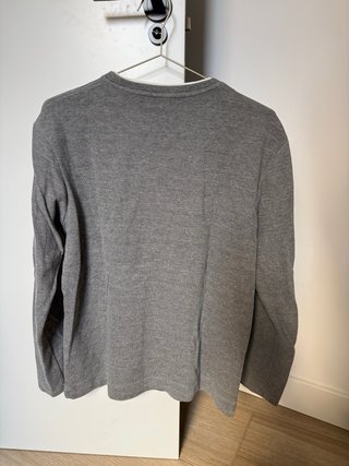 Jersey gris Zara manga larga