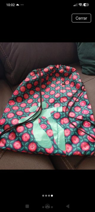 Mochila de Cuerdas Estampada