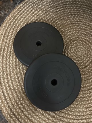 2 discos de pesa Bodytone 10kg