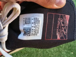 Converse Chuck Taylor Rosse Taglia 41.5