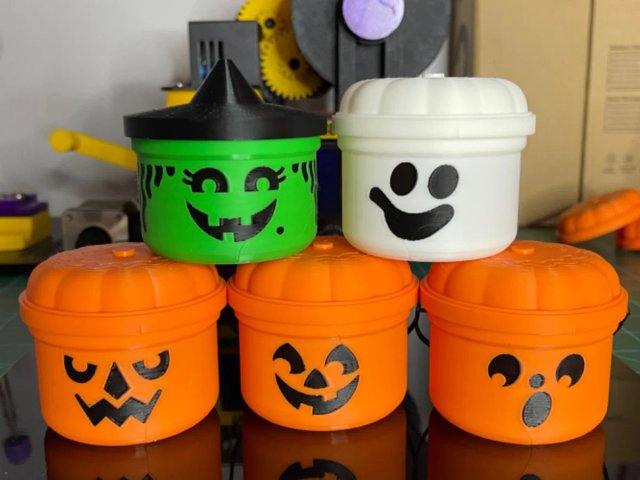 Cubos de Halloween