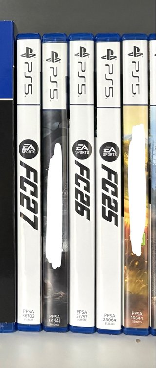 Pack 3 Juegos EA Sports FC 25, 26 y 27 PS5