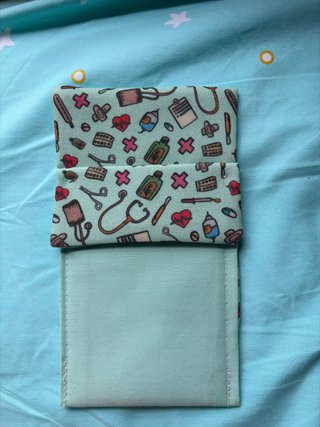 Salvabolsillos sanitario estampado