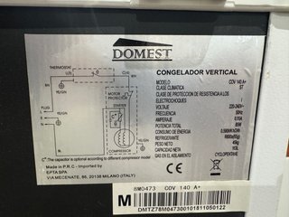 Congelador Vertical 145x55x54 cm
