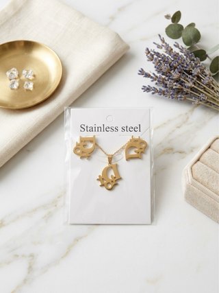 Conjunto de Joyería Dorado