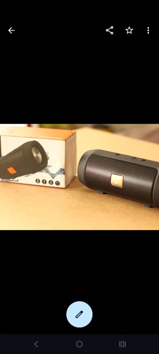 Altavoz Portátil Inalámbrico Negro