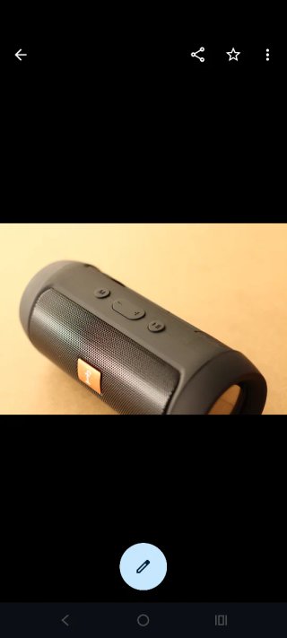 Altavoz Portátil Inalámbrico Negro