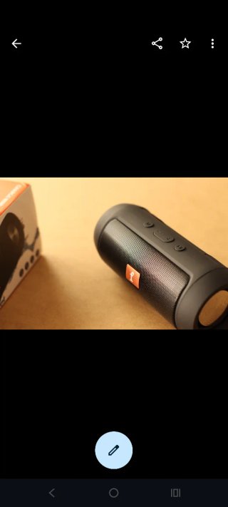 Altavoz Portátil Inalámbrico Negro