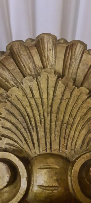 Leggio Meccato Stile Veneziano Grotto bronzo
