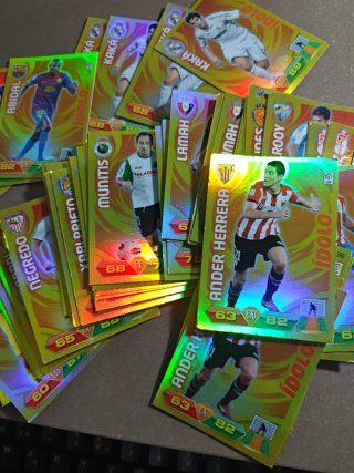 95 Cromos Adrenalyn 11-12 Ídolos
