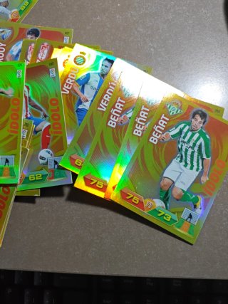95 Cromos Adrenalyn 11-12 Ídolos
