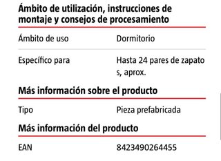 Zapatero Roble 24 Pares