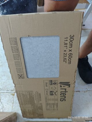 36 Cajas Baldosas Artens 30x60cm (aprox. 45m2)