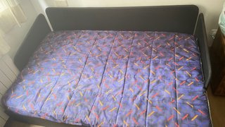 Sofá Cama Extensible de Dos Plazas.
