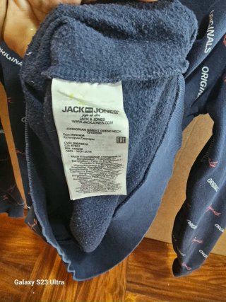 Sudadera Jack Jones Originals Azul