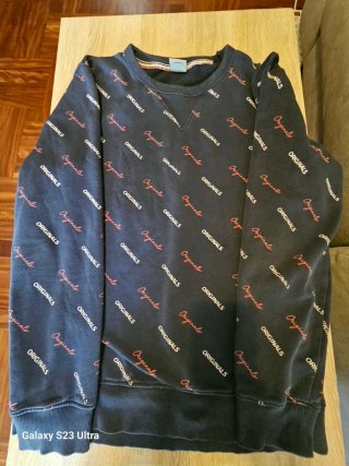 Sudadera Jack Jones Originals Azul