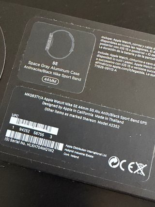Apple Watch SE Nike 44mm (2022)