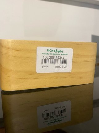 Reloj de Madera El Corte Inglés