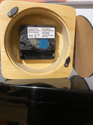 Reloj de Madera El Corte Inglés