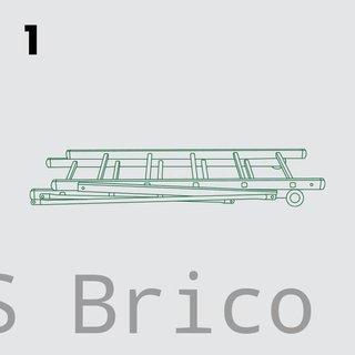 Andamio Clásico 5+5 Peldaños - 3 Metros