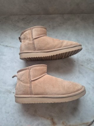 Botines XTI mujer pelo beige talla 40