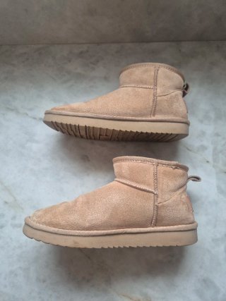 Botines XTI mujer pelo beige talla 40