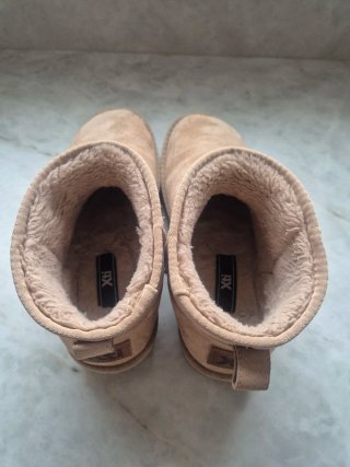 Botines XTI mujer pelo beige talla 40