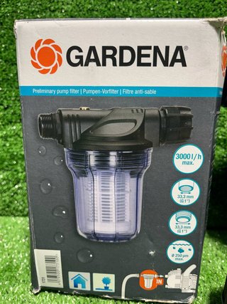Prefiltro para bombas Gardena