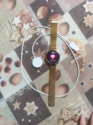 Reloj Inteligente Dorado