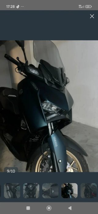 Yamaha X-Max 125 con variador polini y cúpula depo