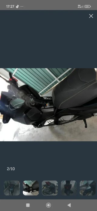Yamaha X-Max 125 con variador polini y cúpula depo