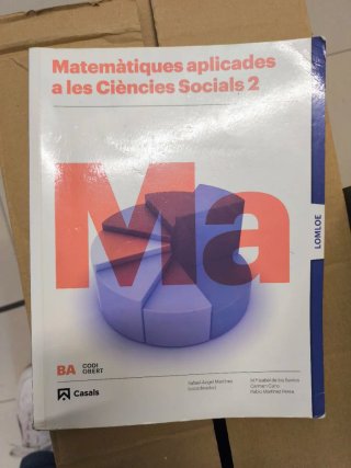 Matemáticas aplicades a les Ciències Sin licencia