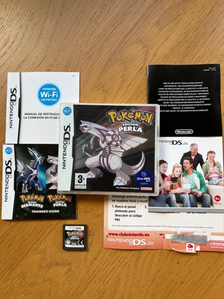 Pokémon Perla per Nintendo DS edizione spagnola