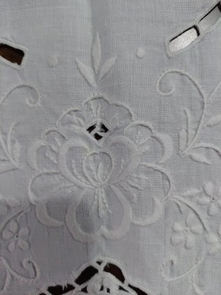 Runner in lino veneziano fatto a mano 110x35cm