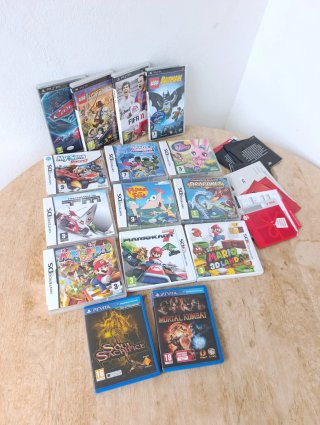 Lote Ps vita Nintendo Ds 3Ds Psp