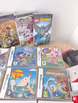 Lote Ps vita Nintendo Ds 3Ds Psp