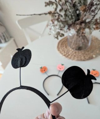 Diademas Halloween Calabaza para niño o adulto