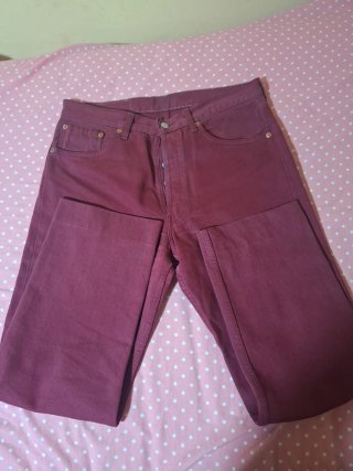 Pantalón Levi's 501 Rojo Talla W32 L34