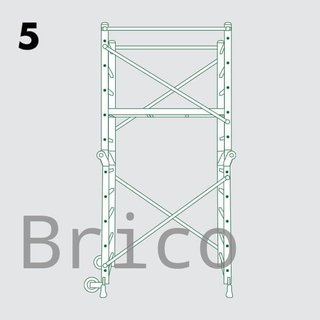 Andamio Multiusos Plegable - 4 Metros