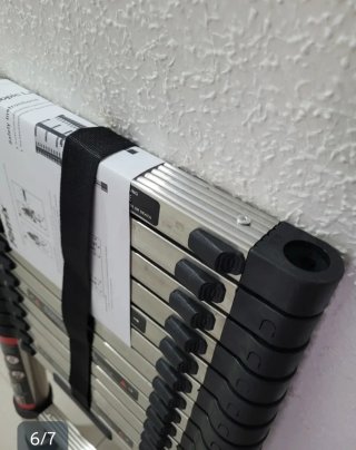 Escalera telescópica 4.4m altura plegable nueva