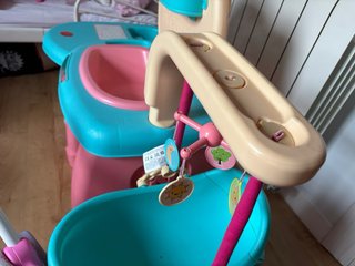 Carrito Muñecas Peppa Pig + Cambiador