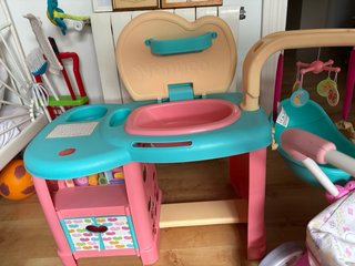 Carrito Muñecas Peppa Pig + Cambiador