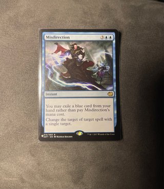 Misdirection carta magic