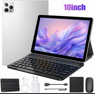 Tablet con teclado y accesorios