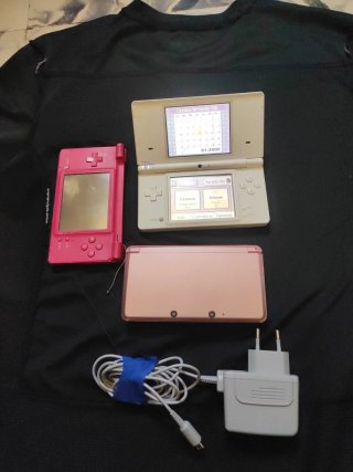 Lote 3 Consolas Nintendo DSi e 3DS