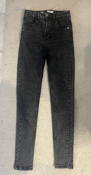 Pantalón Vaquero Gris Oscuro