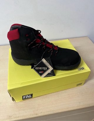 Botas de seguridad FAL Gore-Tex Negras/Rojas